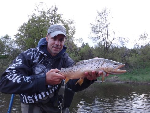 Streamer fishing in Ontario