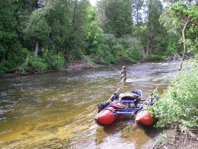 The Saugeen River is one of Ontario's best trout and steelhead rivers