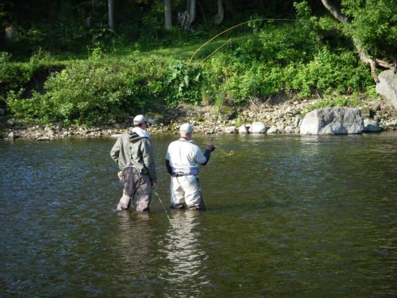 Ontario river fishing lessons