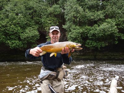 Best Ontario Brown trout guide